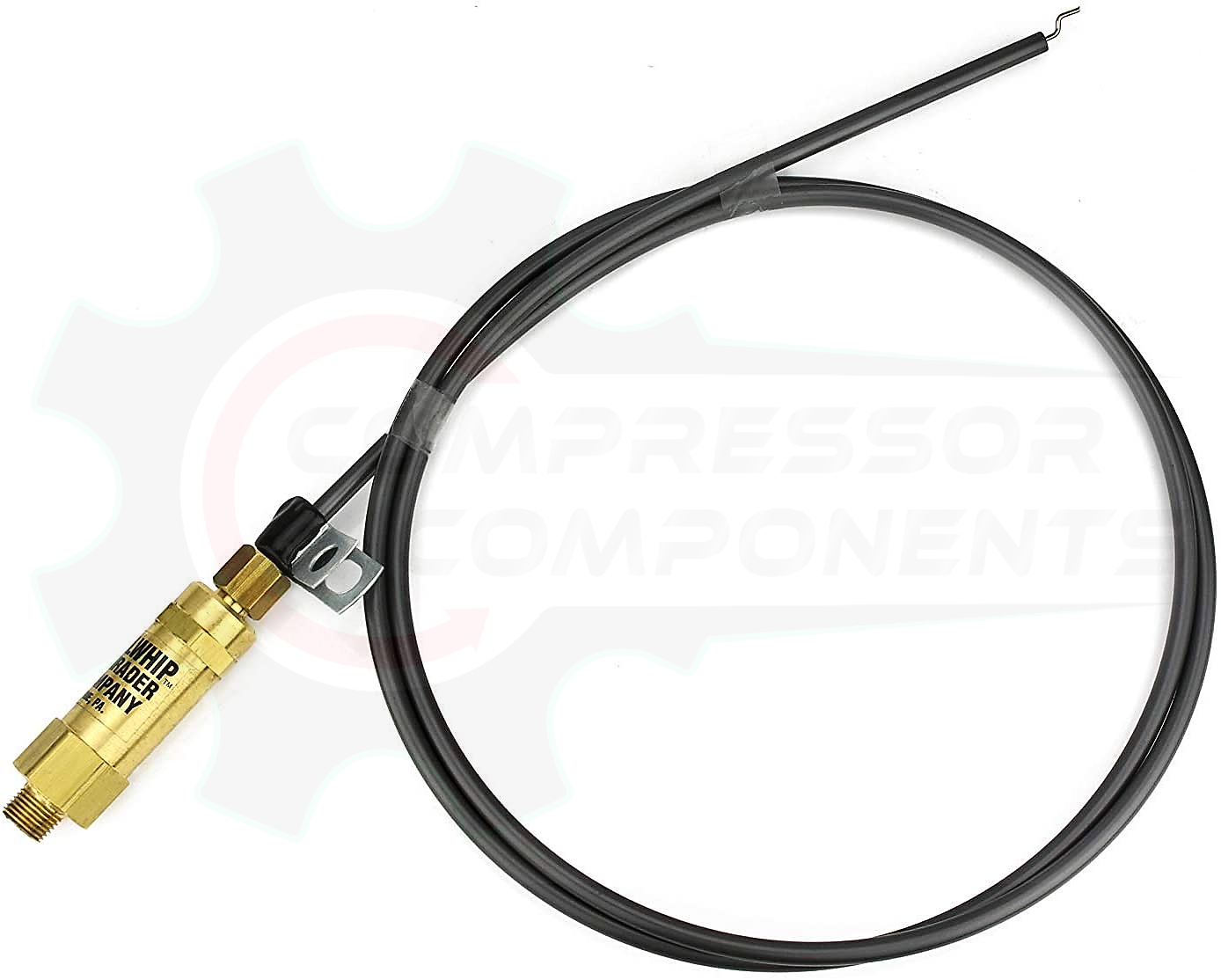 CONRADER SUPER DUTY THROTTLE CONTROL UNLOADER CABLE / BULLWHIP - 1/8" MNPT REAR INLET / 12-60 INCHS LONG