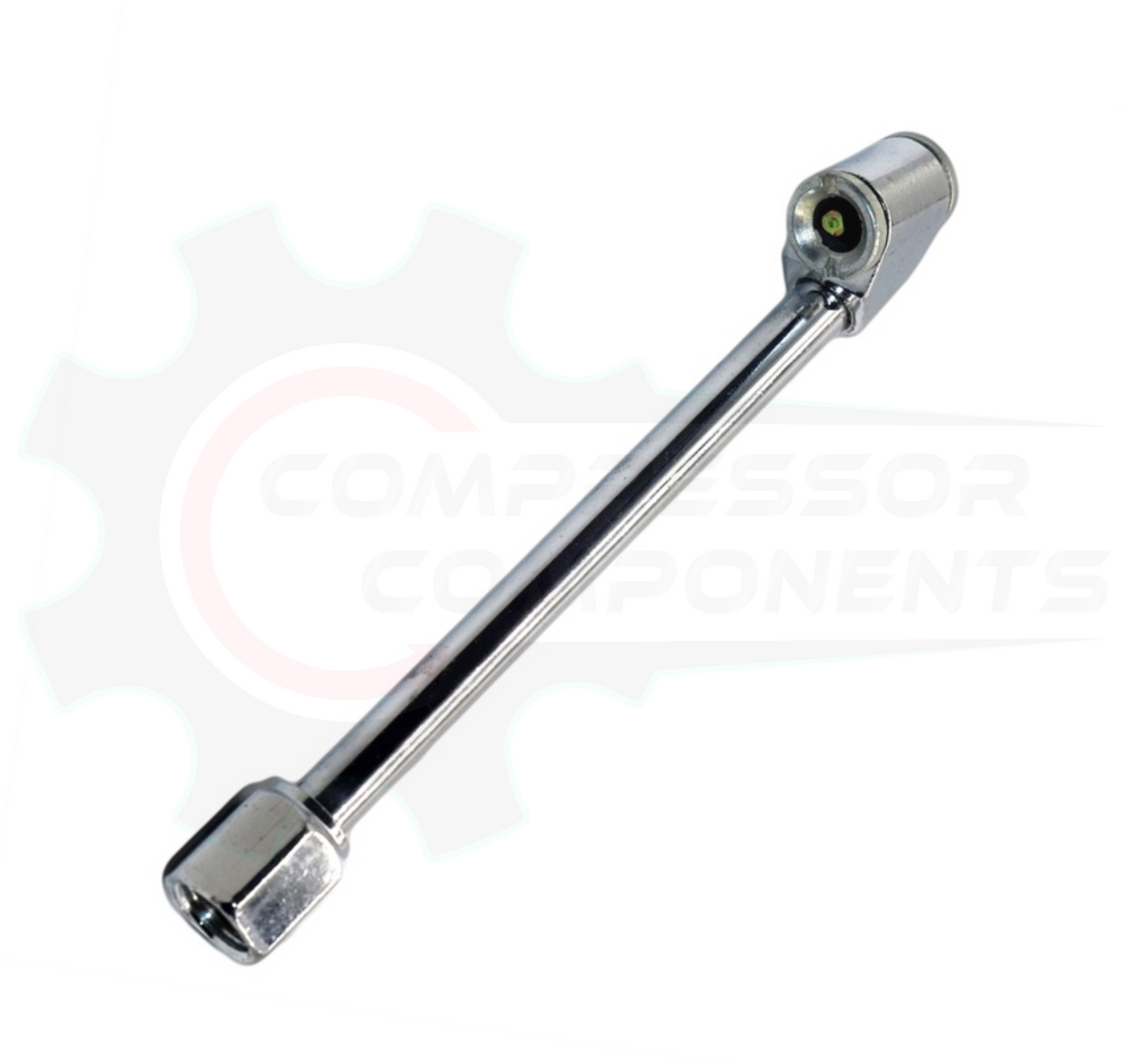 TIRE INFLATOR DUAL FOOT CHUCK - 1/4" FNPT INLET