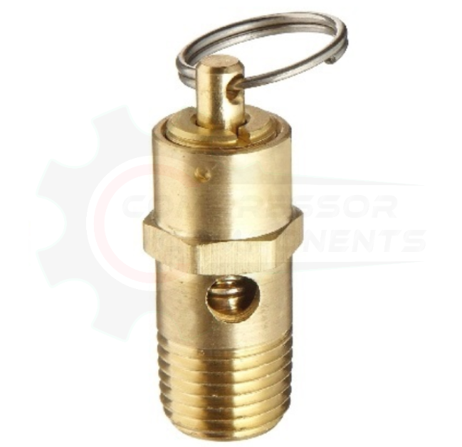 KINGSTON 1/4" MNPT SAFETY RELIEF VALVES HIGH FLOW / POP OFF VALVES