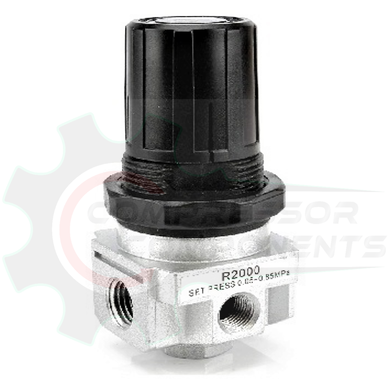 THB R152 - 1/4" MINI REGULATOR / 38 CFM