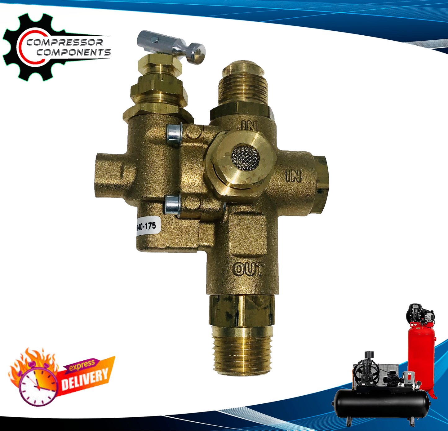 MI-T-M 22-0270 PILOTED UNLOADER CHECK VALVE