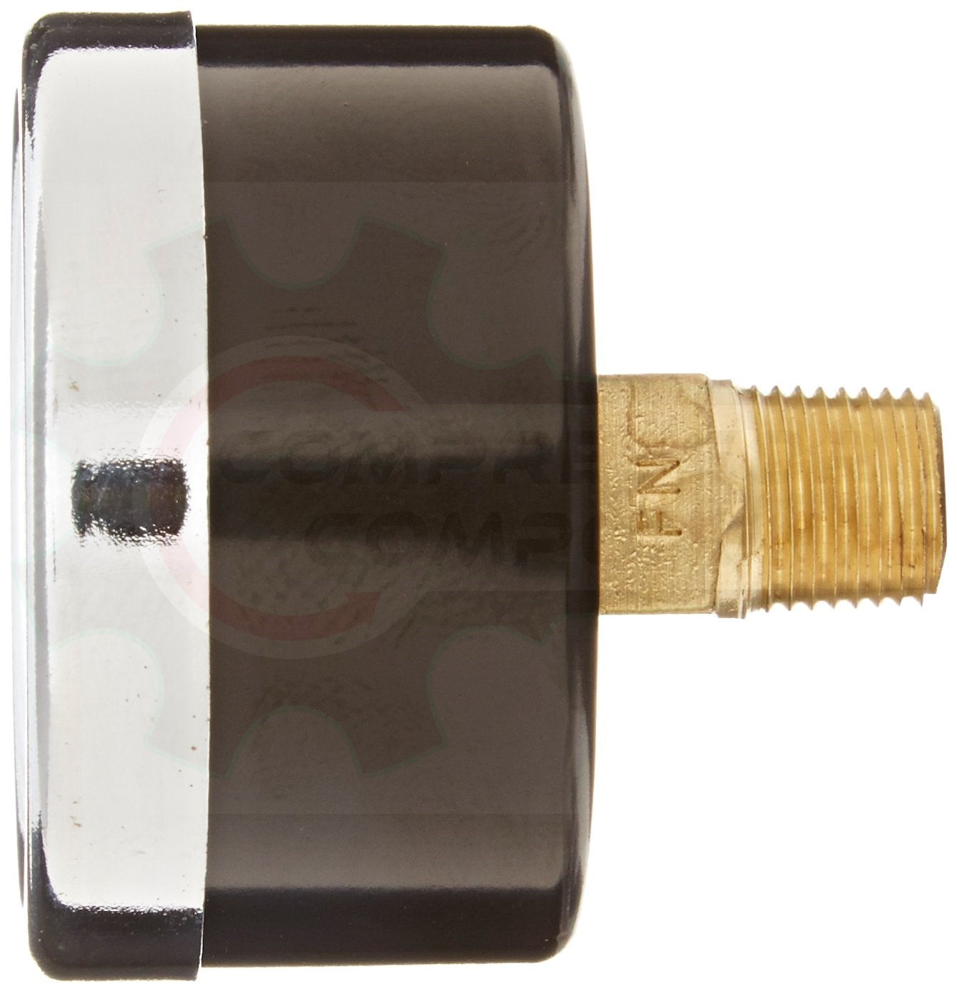PIC 0-100 PSI CENTER BACK MOUNT DRY PRESSURE GAUGE 1.5" DIAL 1/8" MNPT