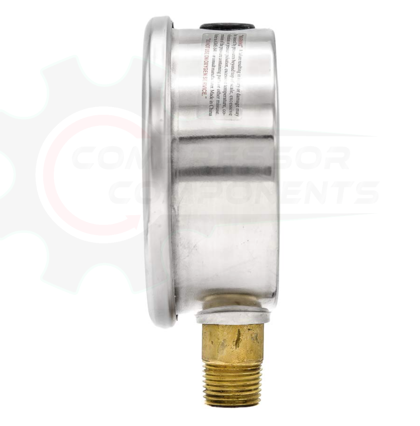 PIC 0-6000 PSI BOTTOM MOUNT LIQUID FILLED PRESSURE 4" DIAL 1/4" MNPT