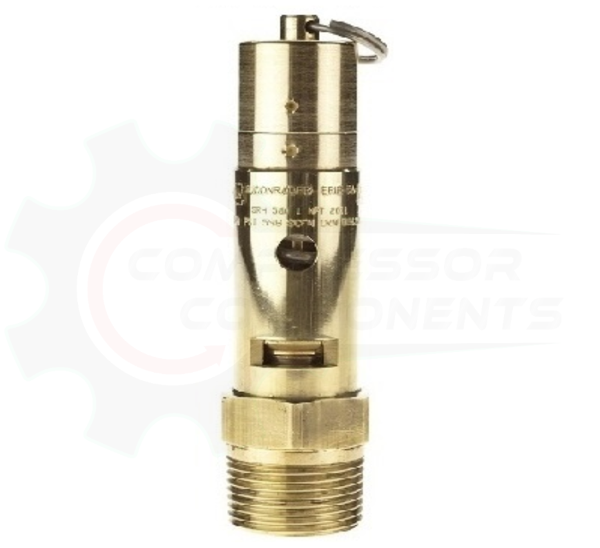 CONRADER 3/4" MNPT HARD SEAT SAFETY RELIEF VALVES / POP OFF VALVES