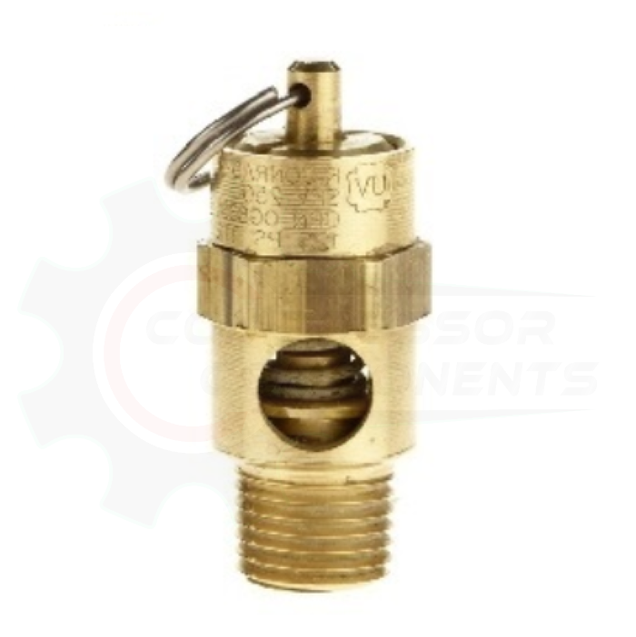 CONRADER 1/8" MNPT HIGH FLOW SAFETY RELIEF VALVES / POP OFF VALVES