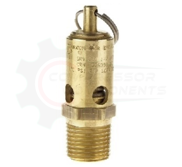 CONRADER 1/2" MNPT SAFETY RELIEF VALVES / POP OFF VALVES