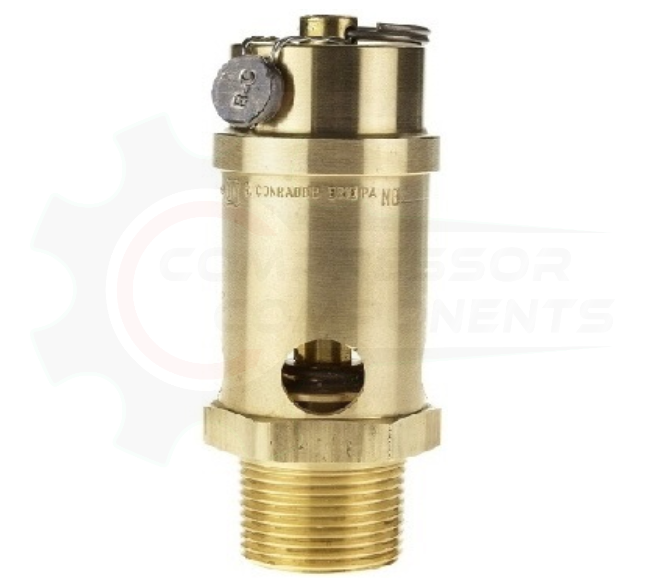 CONRADER 1.25" MNPT SAFETY RELIEF VALVES / POP OFF VALVES