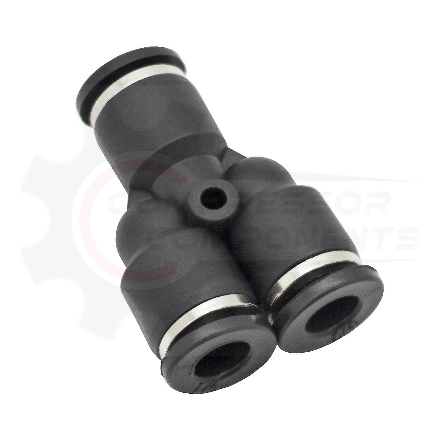 1/2" Push Lock Y Connector Composite Body