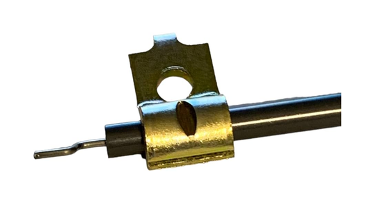 THROTTLE CONTROL CABLE CLAMP WITH LOCKING TAB
