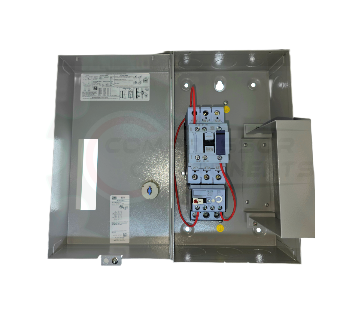 WEG 10 HP THREE PHASE 208-240 VOLT 40 AMP Magnetic Motor Starter  / ESW-40V24E-R70