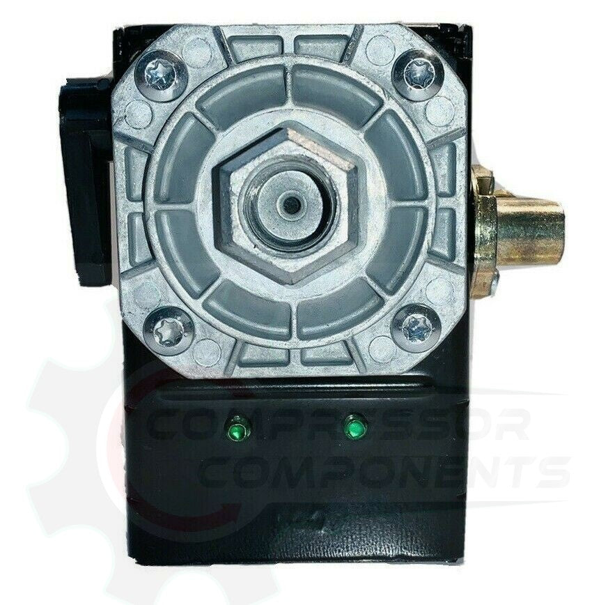 Hubbell 69JG7LY pressure switch for Rolair PS3536 with Auto/Off lever and unloader