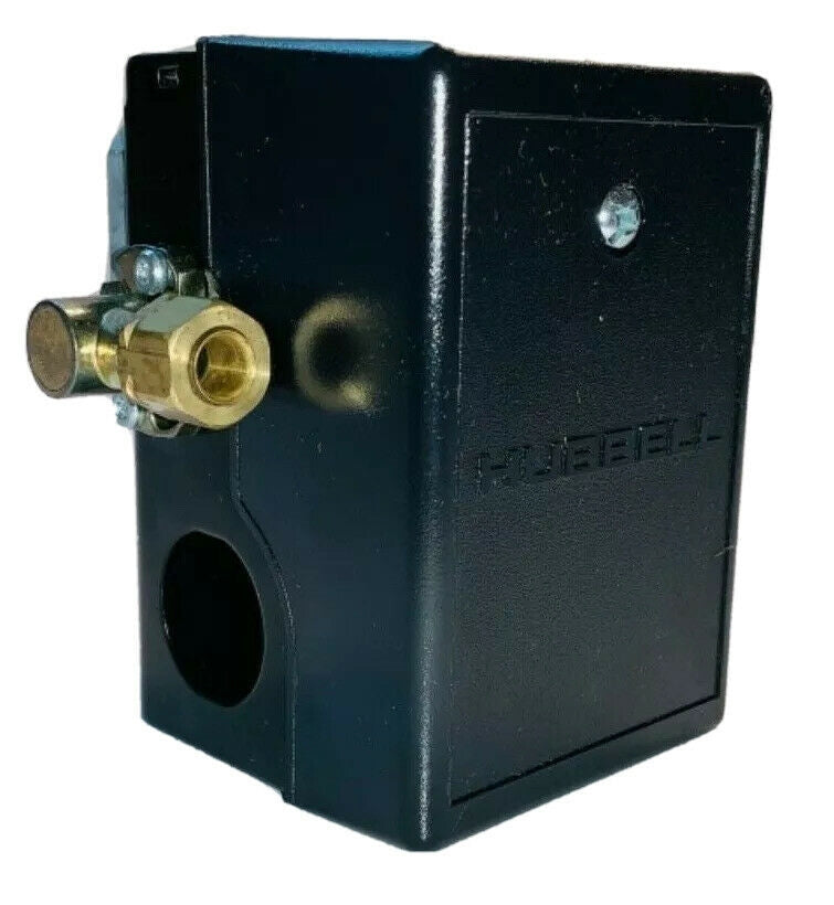 Hubbell 69JG9Y 140/175 PSI air compressor pressure switch with unloader