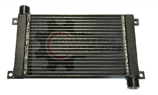 AC2 75 CFM aluminum belt-guard air compressor aftercooler