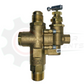 CONRADER PILOTED UNLOADER CHECK VALVES NG Series - 1/2" 45 DEGREE FLARE TOP INLET x 1/2" MNPT OUTLET