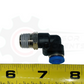 1/4" Push Lock X 1/4" MNPT Composite Body Swivel 90 Degree Elbow