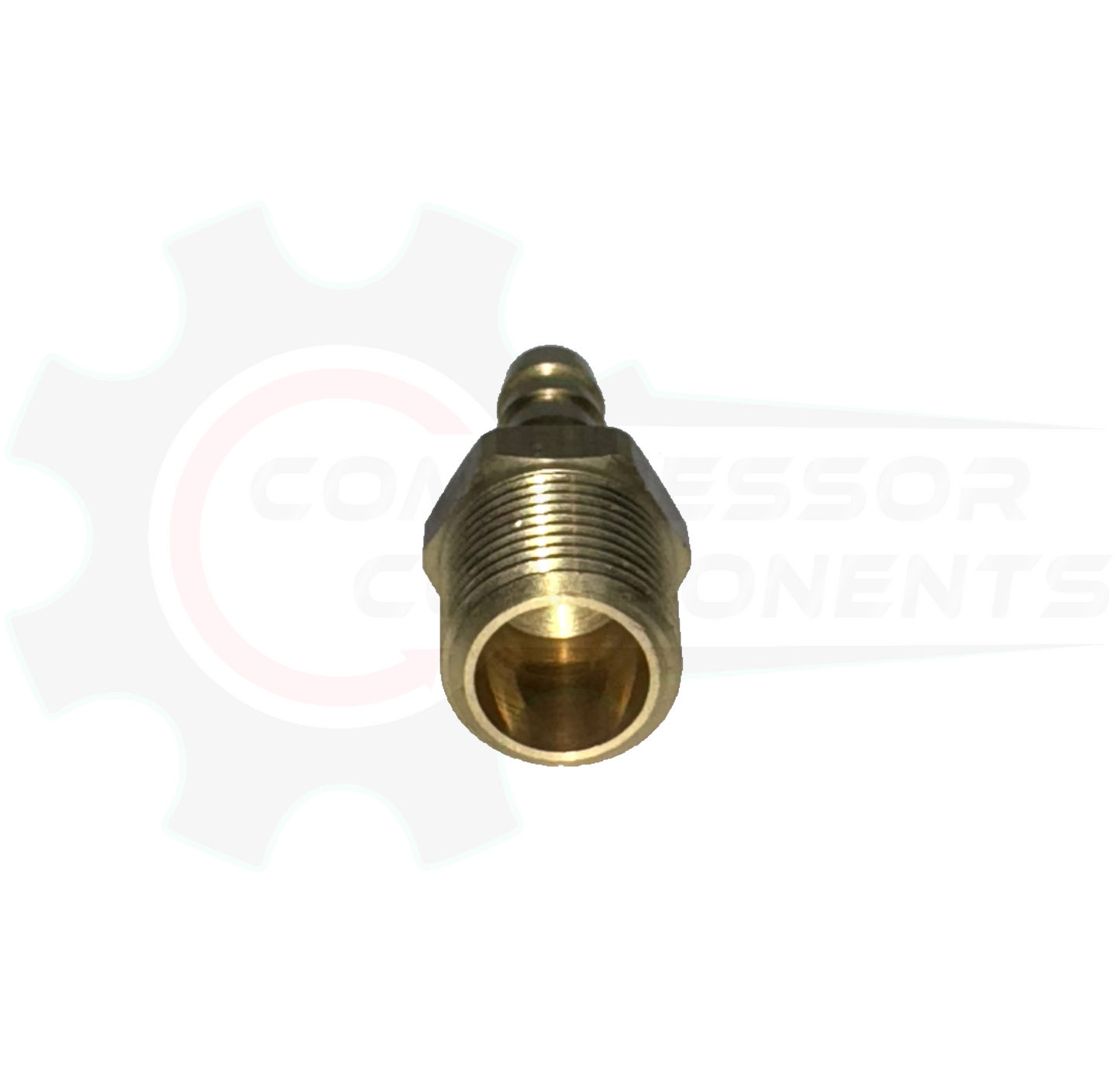 1/4" Hose Barb X 1/4" BSPT Brass