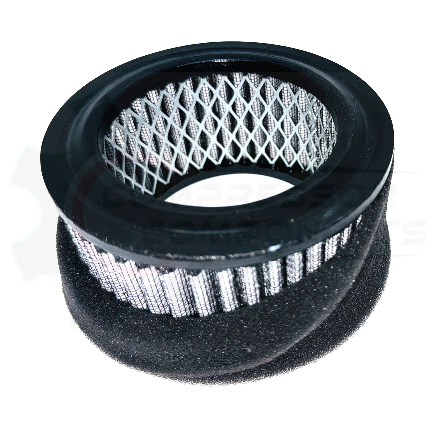 High Dust Polyester Air Filter Element For Ingersoll-Rand / Champion / Gardner Denver 3" ID X 4-3/8" OD X 2-5/16" H, WITH PRE-FILTER