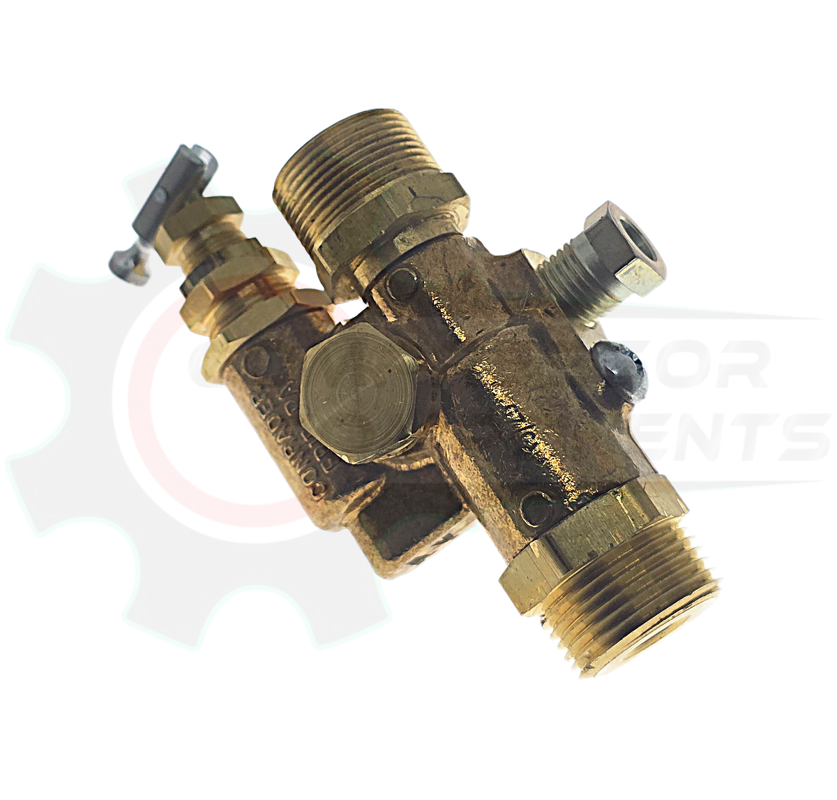 CONRADER Piloted Unloader Check Valves NSG Series - 3/4" COMPRESSION TOP INLET x 3/4" MNPT OUTLET