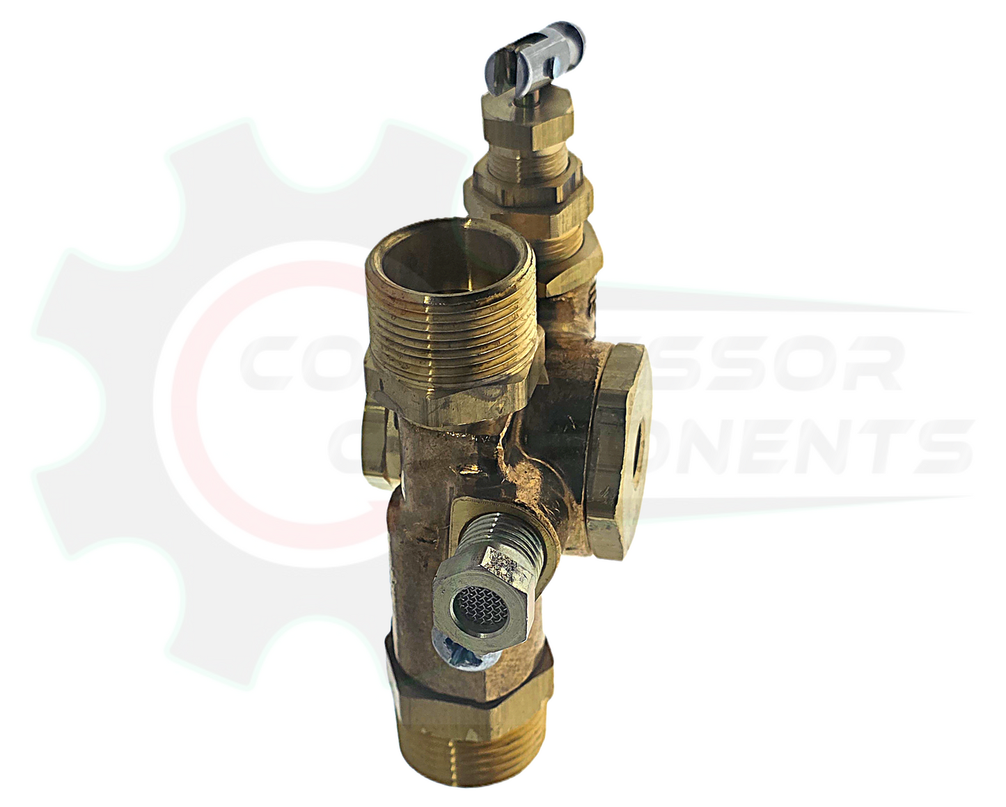 CONRADER Piloted Unloader Check Valves NSG Series - 3/4" COMPRESSION TOP INLET x 3/4" MNPT OUTLET