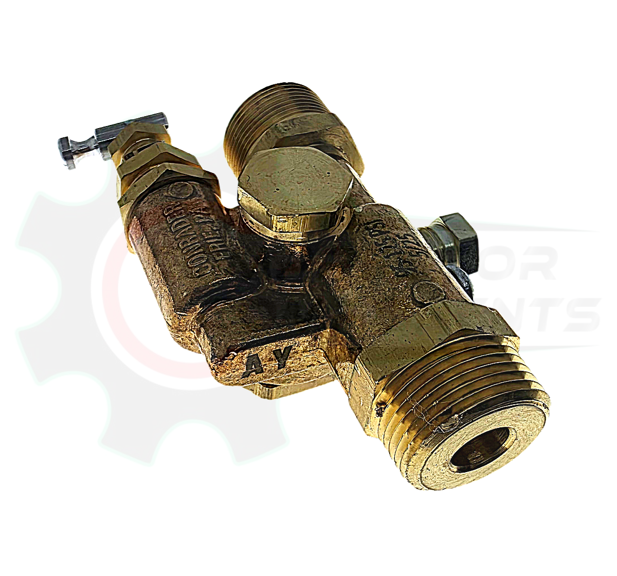 CONRADER Piloted Unloader Check Valves NSG Series - 3/4" COMPRESSION TOP INLET x 3/4" MNPT OUTLET