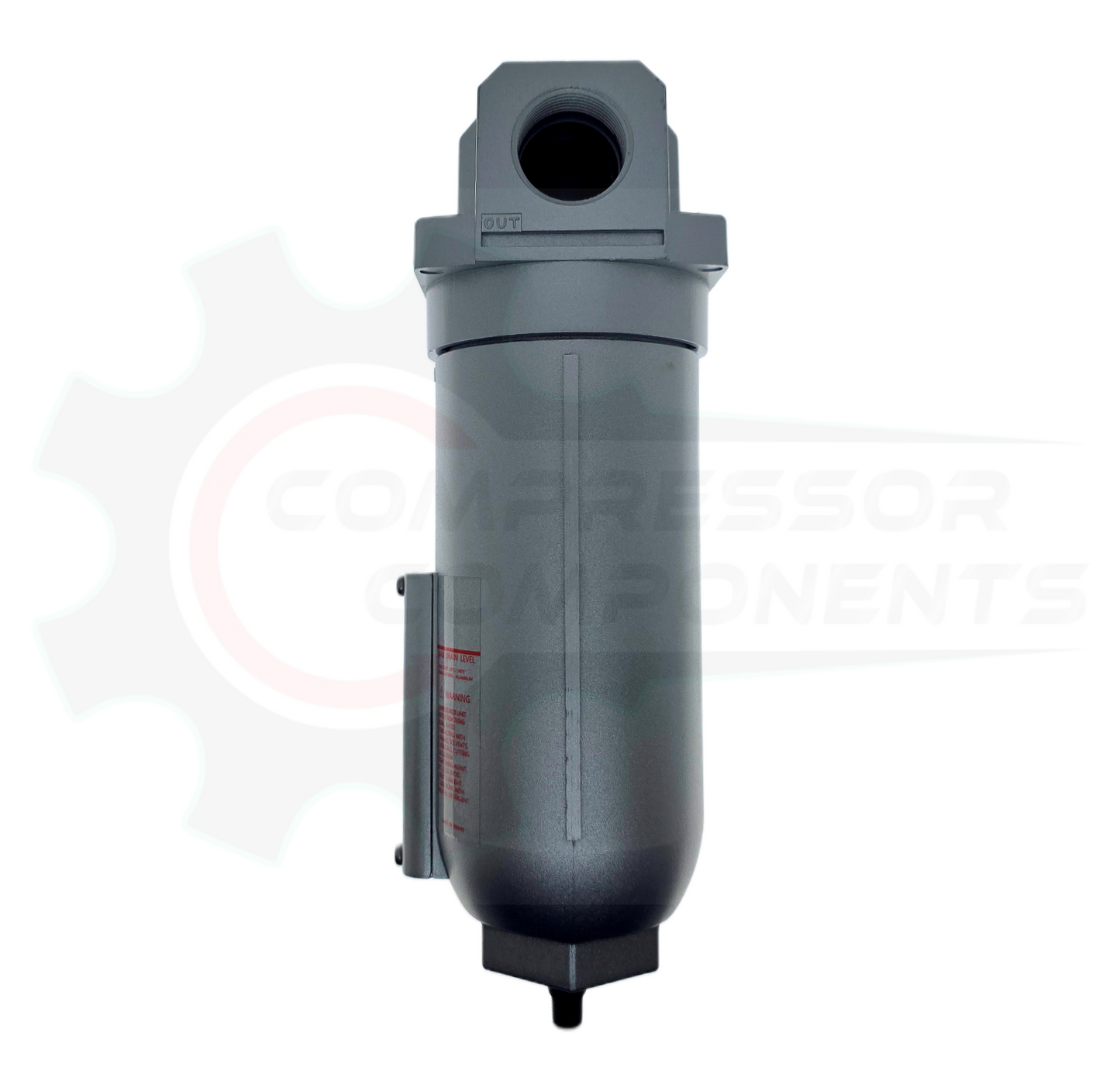 THB F908A INDUSTRIAL PARTICULATE FILTER -  1" FNPT HIGH FLOW INDUSTRIAL GRADE WITH 5 MICRON 160 CFM FILTER & AUTO DRAIN