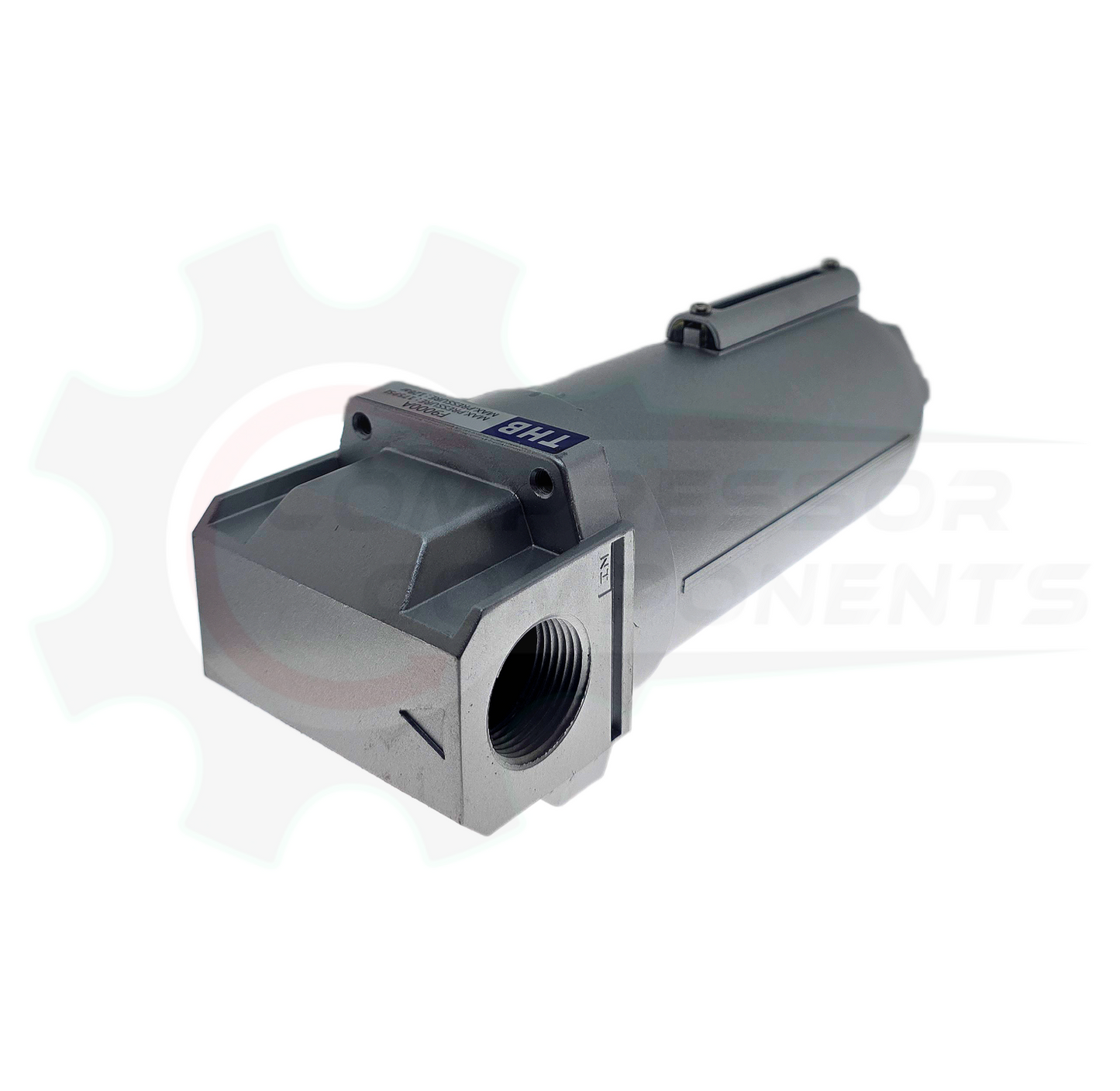 THB F908A INDUSTRIAL PARTICULATE FILTER -  1" FNPT HIGH FLOW INDUSTRIAL GRADE WITH 5 MICRON 160 CFM FILTER & AUTO DRAIN
