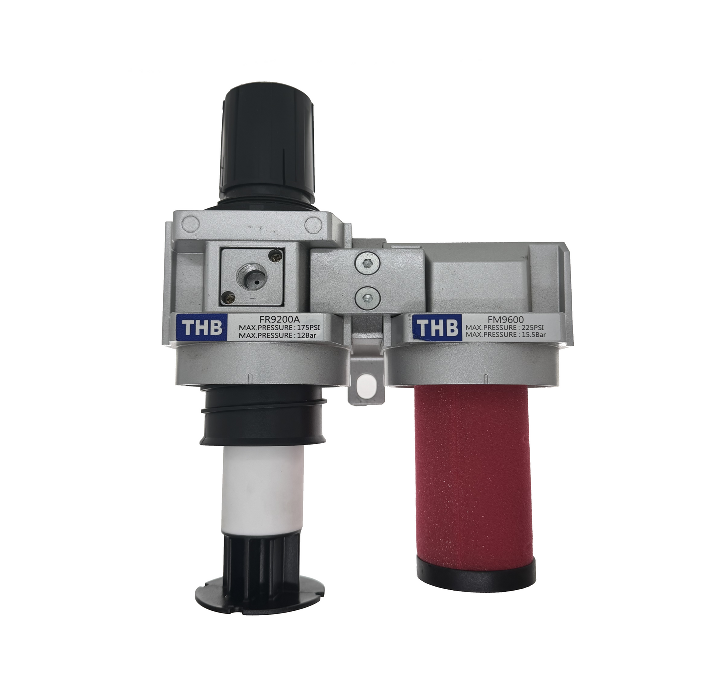 THB FR90A-FM968 - REGULATOR- PARTICULATE FILTER & COALESCING FILTER COMBO - 1" FNPT / 175 CFM