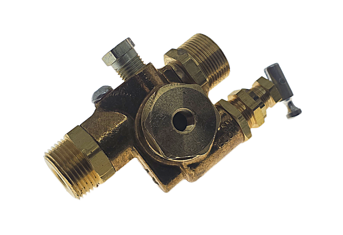 CONRADER Piloted Unloader Check Valves NSG Series - 3/4" COMPRESSION TOP INLET x 3/4" MNPT OUTLET