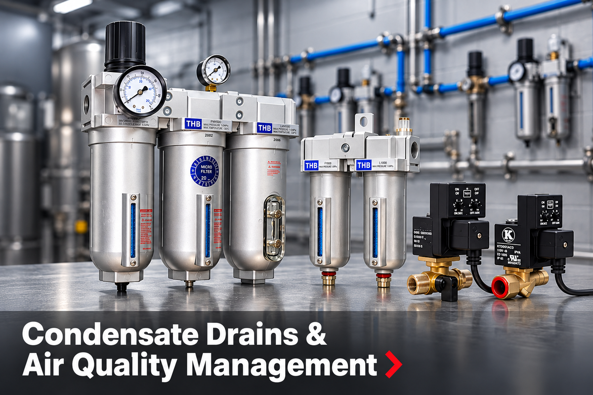 Condensate Drains & Air Quality Management