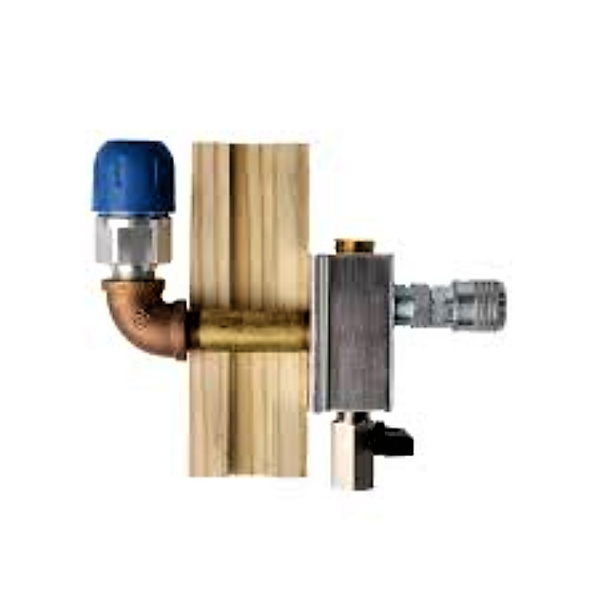 FastPipe F1024W THRU THE WALL OUTLET - 3/4" FNPT INLET x 1/2" FNPT OUTLET