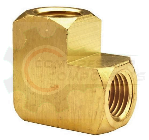 Extruded Brass Elbow FNPT 90 Degree 1/4"
