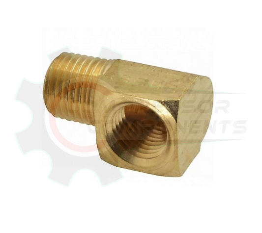 Extruded Brass Street Elbow 90 Degree 1/2" FNPT X 1/2" MNPT