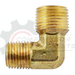 Brass Forged Reducing Elbow MNPT 90 Degree 1/4" X 1/8"