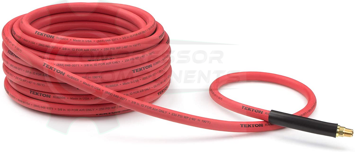 HYBRID 3/8" HOSE ID x 1/4" MNPT FIXED ENDS x 50 FOOT LONG  /  TK-46137