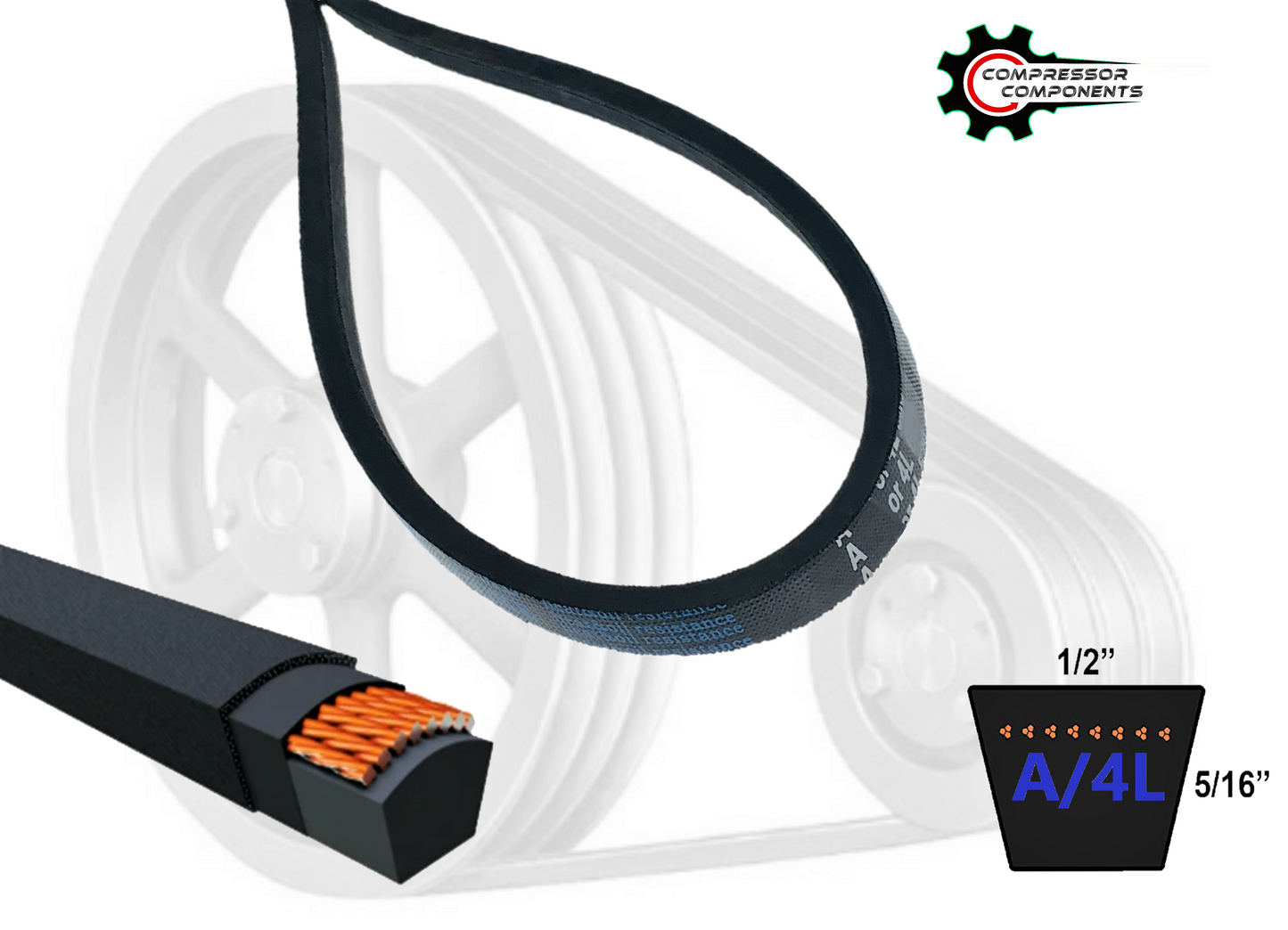 A89 / 4L910 D&D Dura-Prime Classic V-Belt