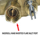 Ingersoll-Rand 49816283C  PILOTED UNLOADER CHECK VALVE WITH 1/8" SIDE PORT
