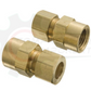 Brass Compression Adapter 5/16" x 1/4" FNPT