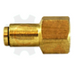 3/8" Brass Push Lock / Push In X 3/8" FNPT