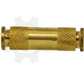 1/4" X 3/8" Brass Push Lock Union
