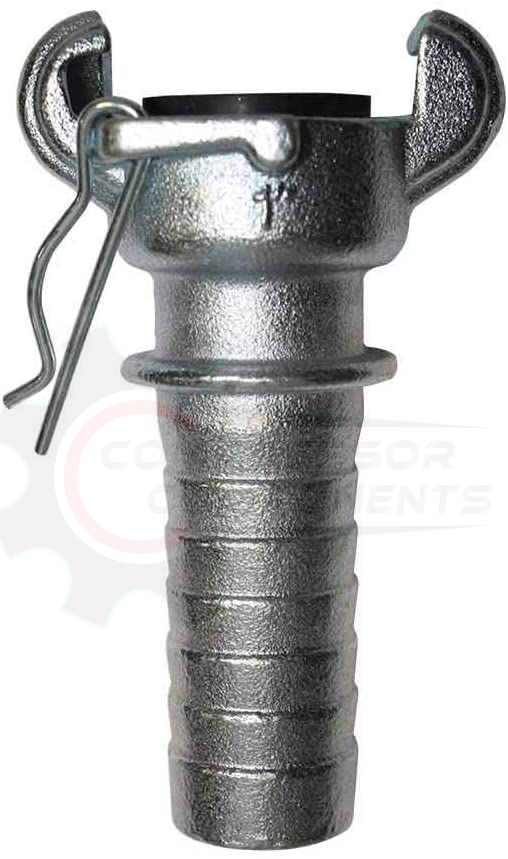 3/8" HOSE BARB CROWSFOOT COUPLER  /  Twist Claw Hose Connector
