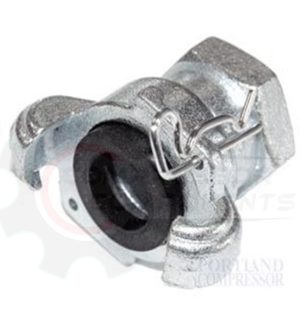 1" FNPT CROWSFOOT COUPLER  /  Twist Claw Hose Connector