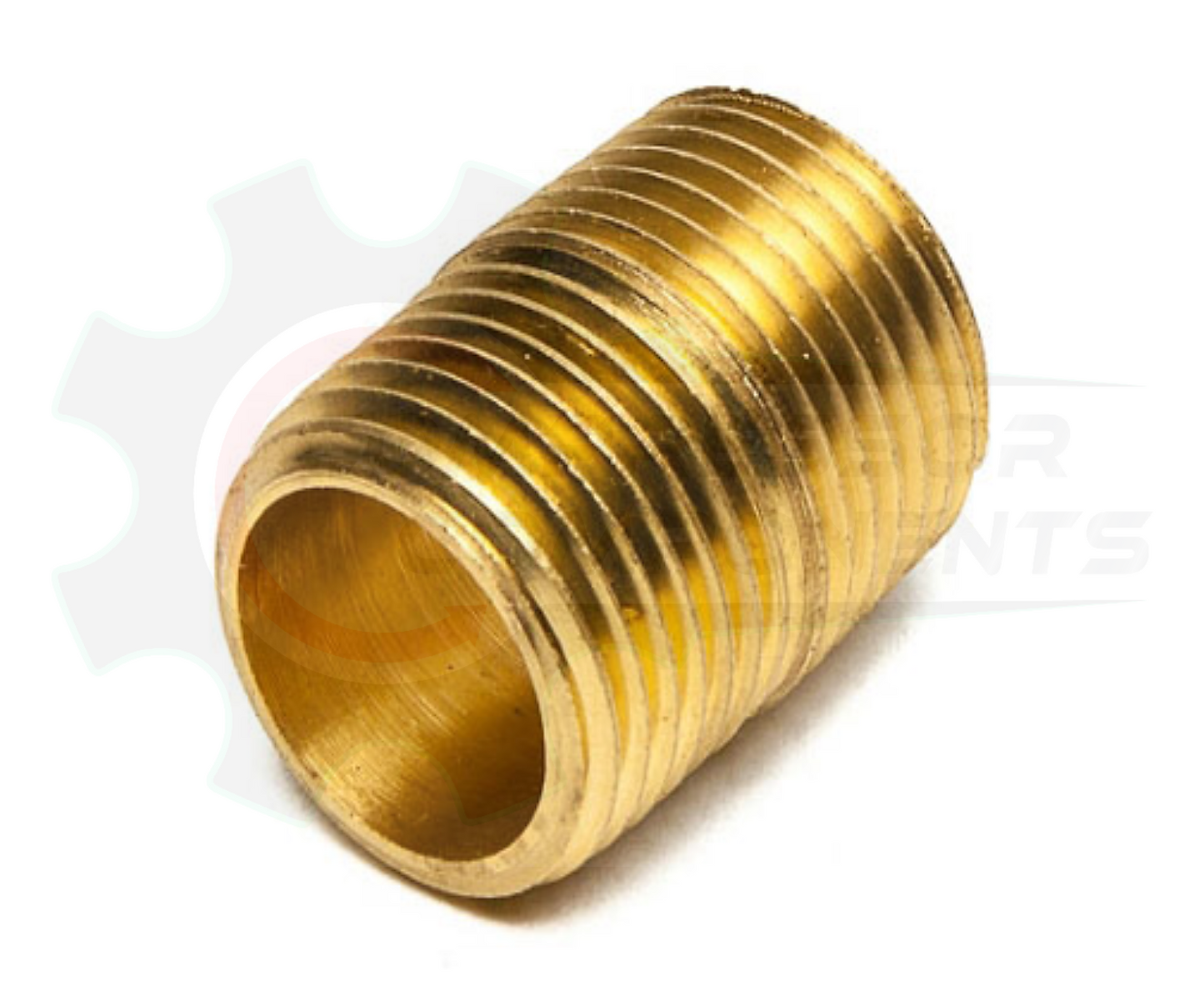 Brass Close Nipple MNPT 1/2"