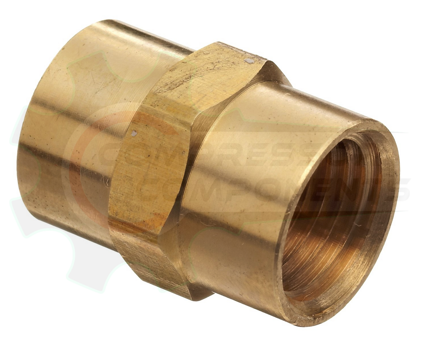 Brass Hex Coupling FNPT 3/4"