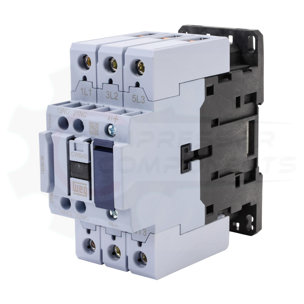 WEG CWB40-11-30D15 / 40 AMP CONTACTOR 120 VAC COIL