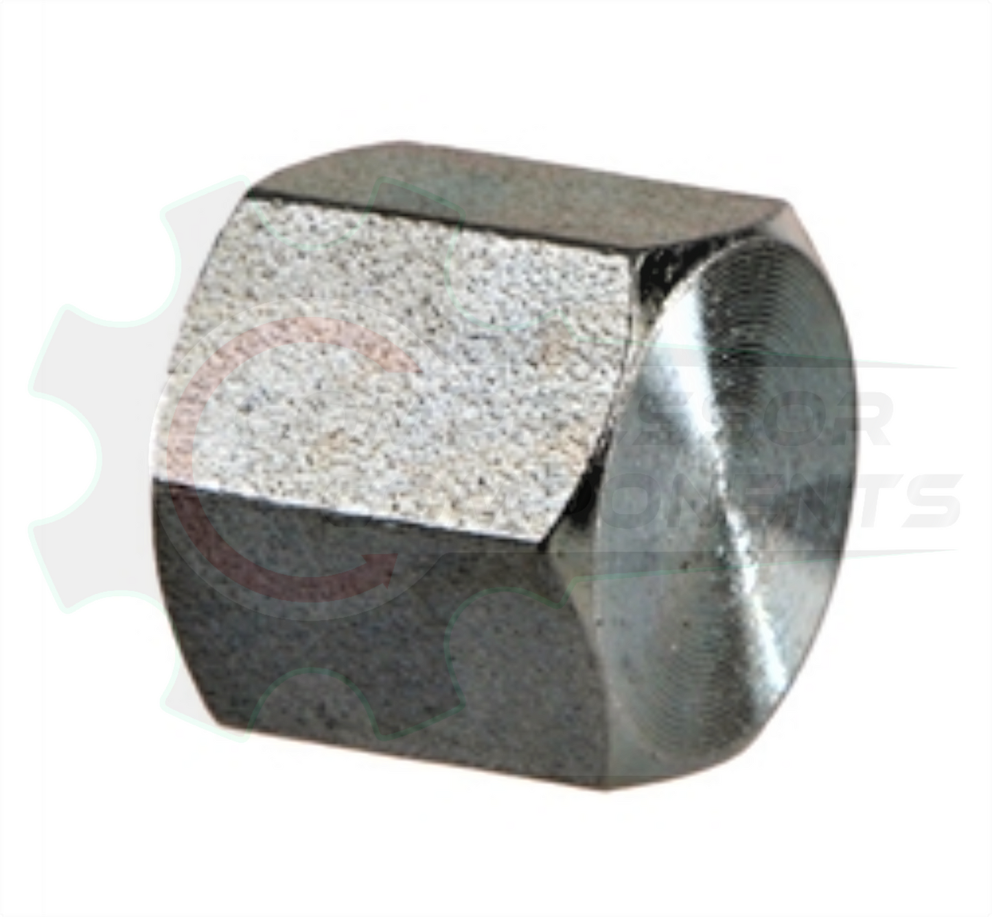 STEEL HEX PIPE CAP 1/2" FNPT