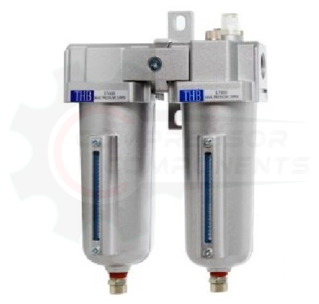 THB F70-FM764 - 2 STAGE PARTICULATE & COALESCING FILTER COMBO - 1/2" FNPT / 105 CFM
