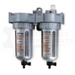THB F80-FM864 - 2 STAGE PARTICULATE & COALESCING FILTER COMBO - 1/2" FNPT / 88 CFM PARTICULATE & COALESCING FILTER COMBO
