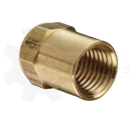 Reusable Brass Hose Stem Ferrules - Hose ID 1/4" X Hose OD 1/2"