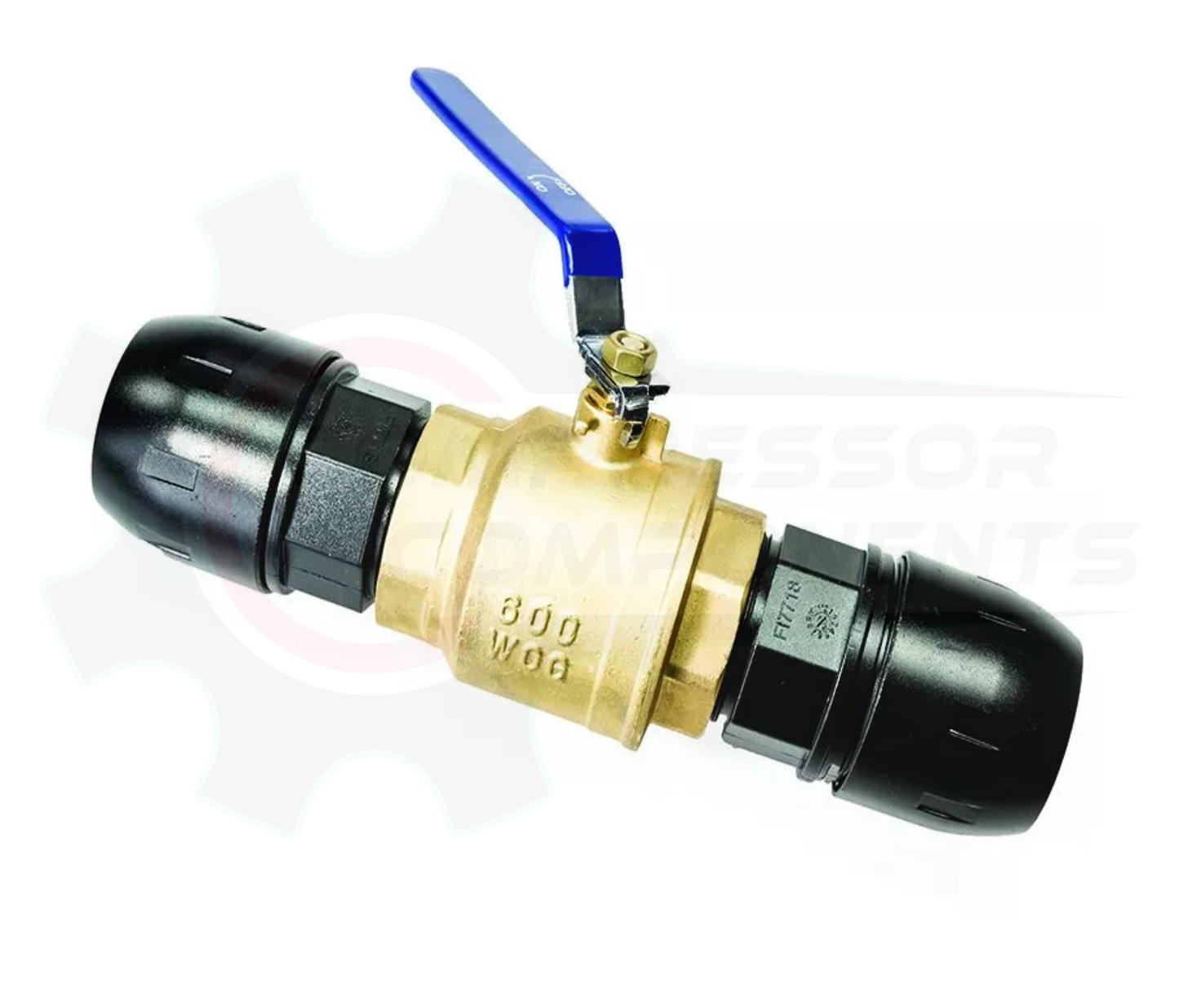 FastPipe FI7777 - 3" Ball Valve Kit