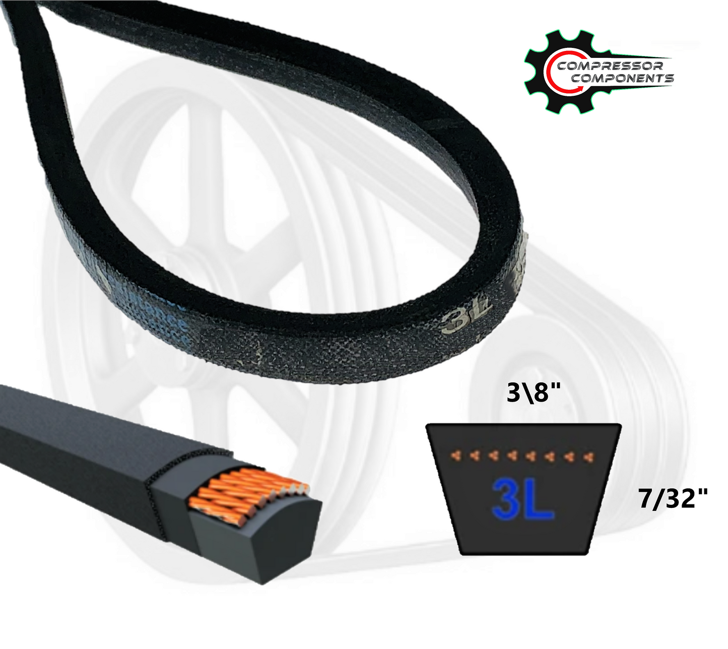 3L290 - D&D Dura-Prime Classical V-Belt